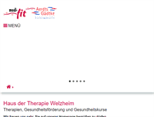 Tablet Screenshot of medi-fit-gmbh.de